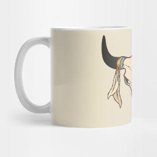 Wild Bison skull Mug